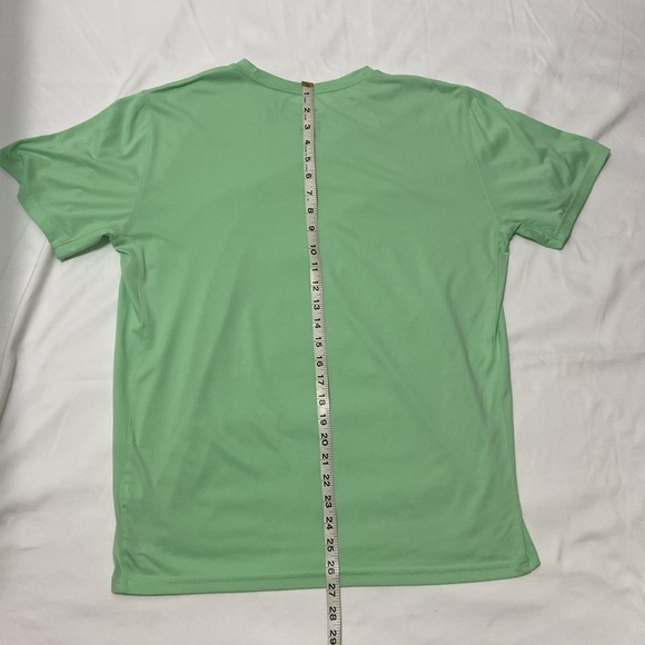 NIKE,MEN,LIGHT GREEN,DRI-FIT,SHORT SLEEVE,MILER T-SHIRT.SIZE-LARGE. - Picture 7 of 11